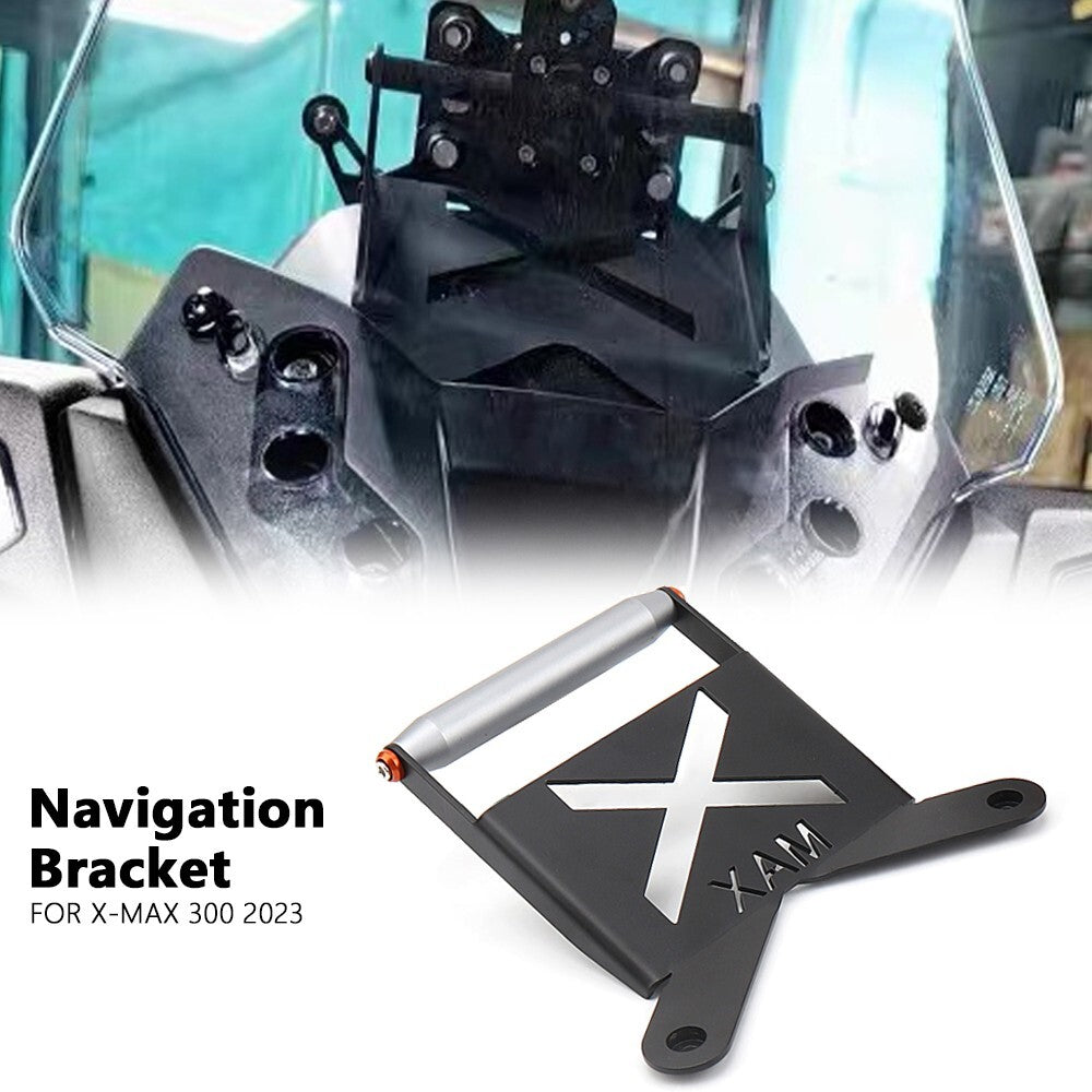 Navigation Bracket GPS Mount New22mm Device Adapt Holder for Yamaha XMAX300 2023