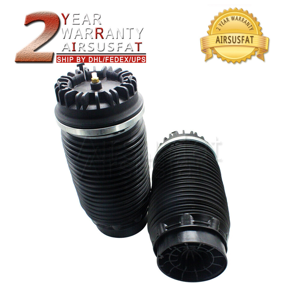 Rear R+L Air Suspension Spring for Dodge for Ram 1500 2013-18 04877136AA 68248948AA