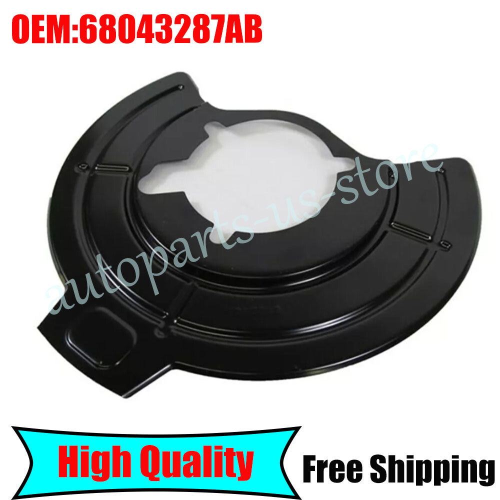 Left Front Brake Rotor Splash Shield Guard For 07-18 for Jeep for Wrangler 68043287AB