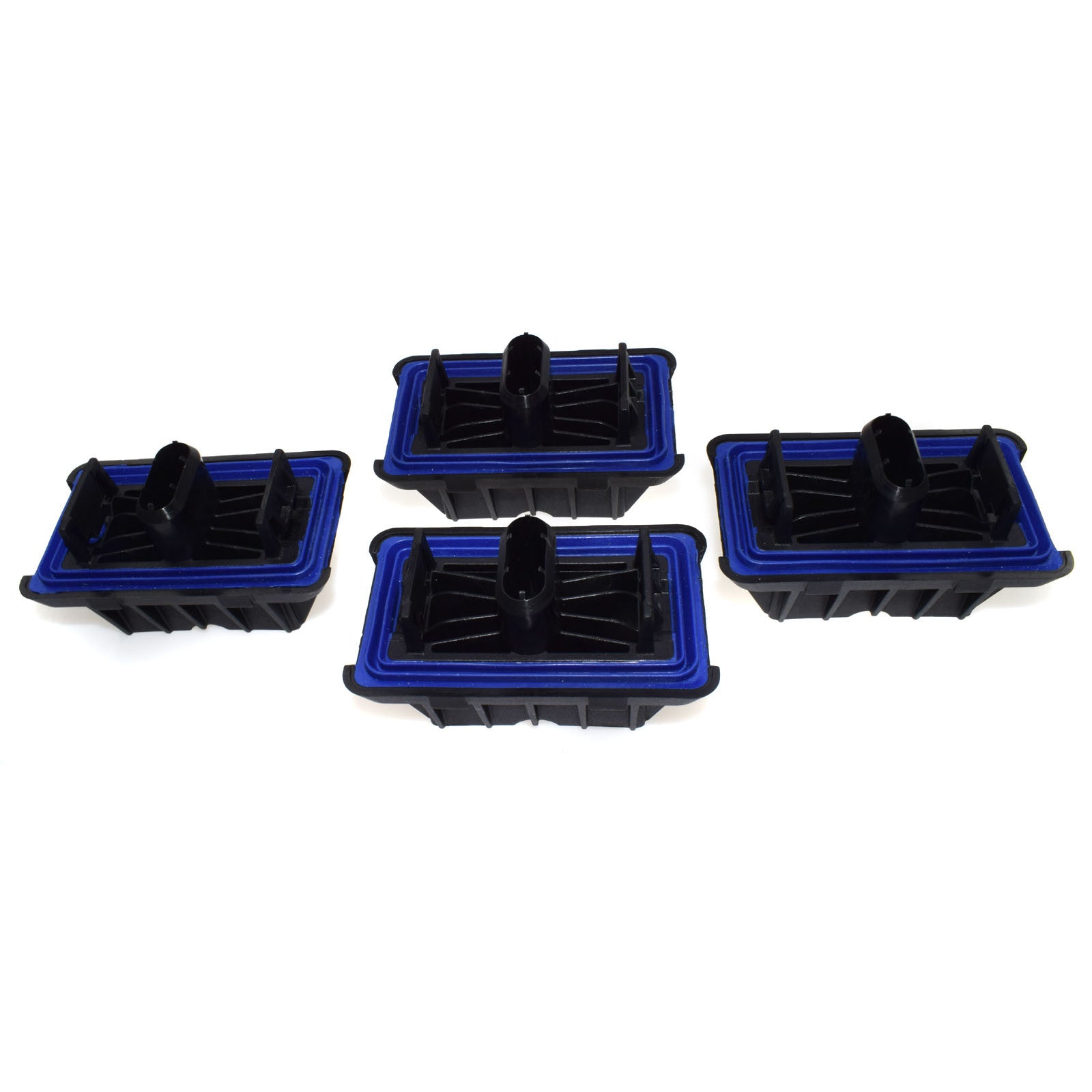 4-piece car support pads (51717189259) with mounting holes suitable for BMW X3, X4, X5, and X6. new.
