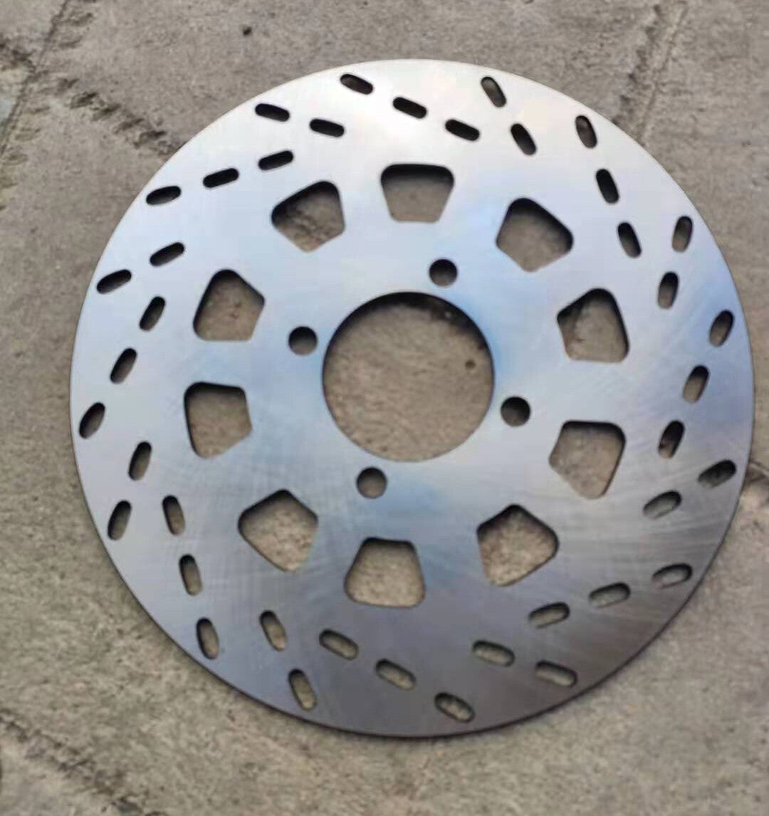 Black 200MM 50MM Steel Rear Disc Brake Rotor For Some 150-250CC ATV Taotao Sunl