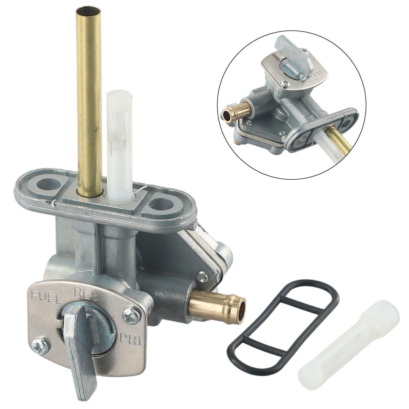 Fuel Petcock,For- for Kawasaki EN500 Vulcan 500 LTD 1996-2009 ZR750 Zephyr 1991- 2006