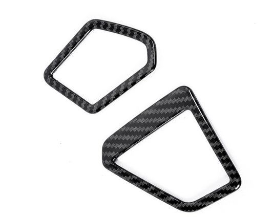 for BMW 3 Series G20 2019-2021 ABS carbon fiber style Air Outlet Vent Frame Trim
