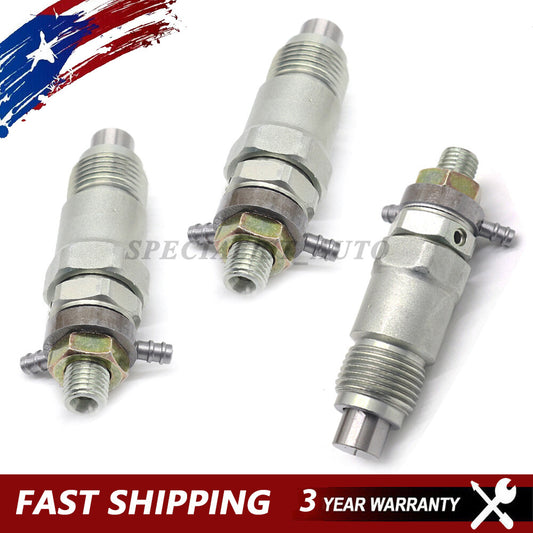 3PCS Fits For Kubota D750 D850 D950 D1302 D1402 V1702 V1902 NEW Fuel Injectors