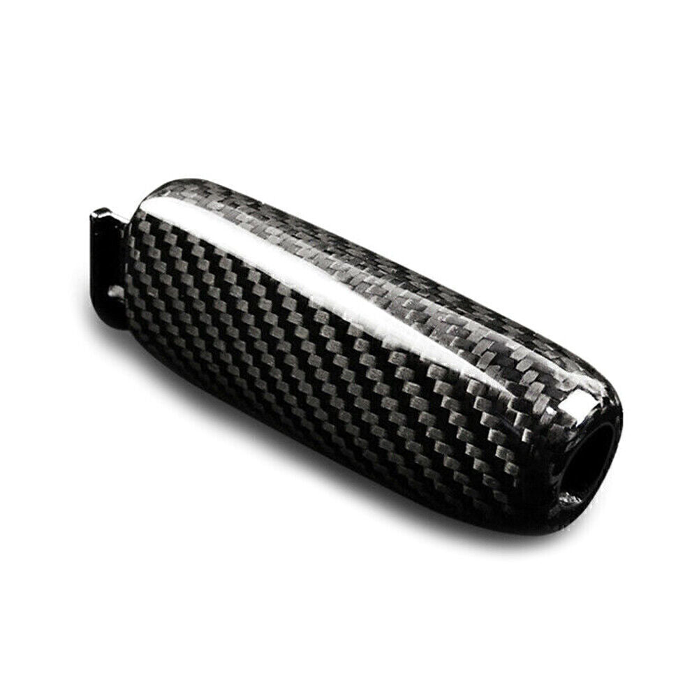 Carbon Fiber Handbrake Cover Handle Protector Fit for Ford for Mustang 2015-2020 16 17