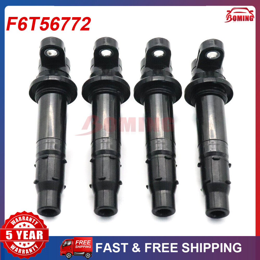 4pcs New F6T56772 for Yamaha XT1200Z Super Tenere 2010-2015 Ignition Coils