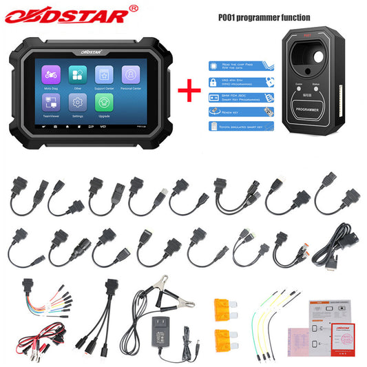 OBDSTAR MS80 Standard Motorcycle Diagnostic Tool Code Scanner W/ P001 Programmer