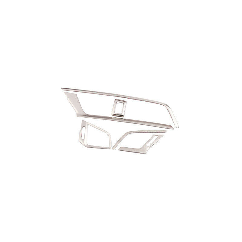 Middle Air Outlet Vent Cover Trim for Honda for Civic 2016-2021 10th Silver Titanium