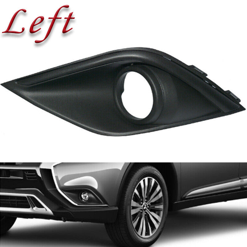 Front bumper fog light and driver's light cover (left) for Mitsubishi Outlander 2019 and 2020 models.