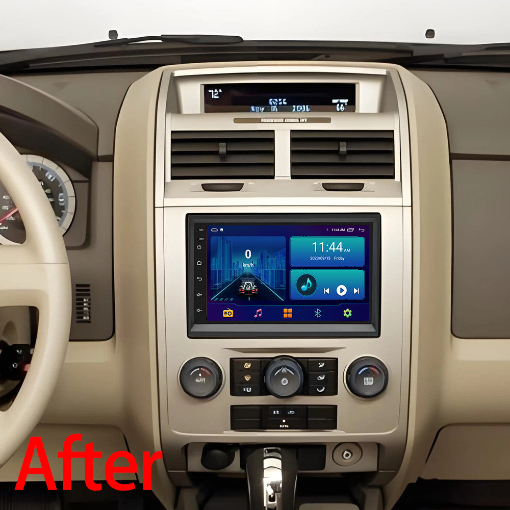 Android Auto Carplay Car Stereo Radio GPS Navi Screen for Ford Escape 2008-2012