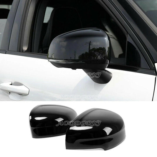 for Volvo XC40 2019-2023 Piano black Side Exterior Rearview Mirror Caps Cover