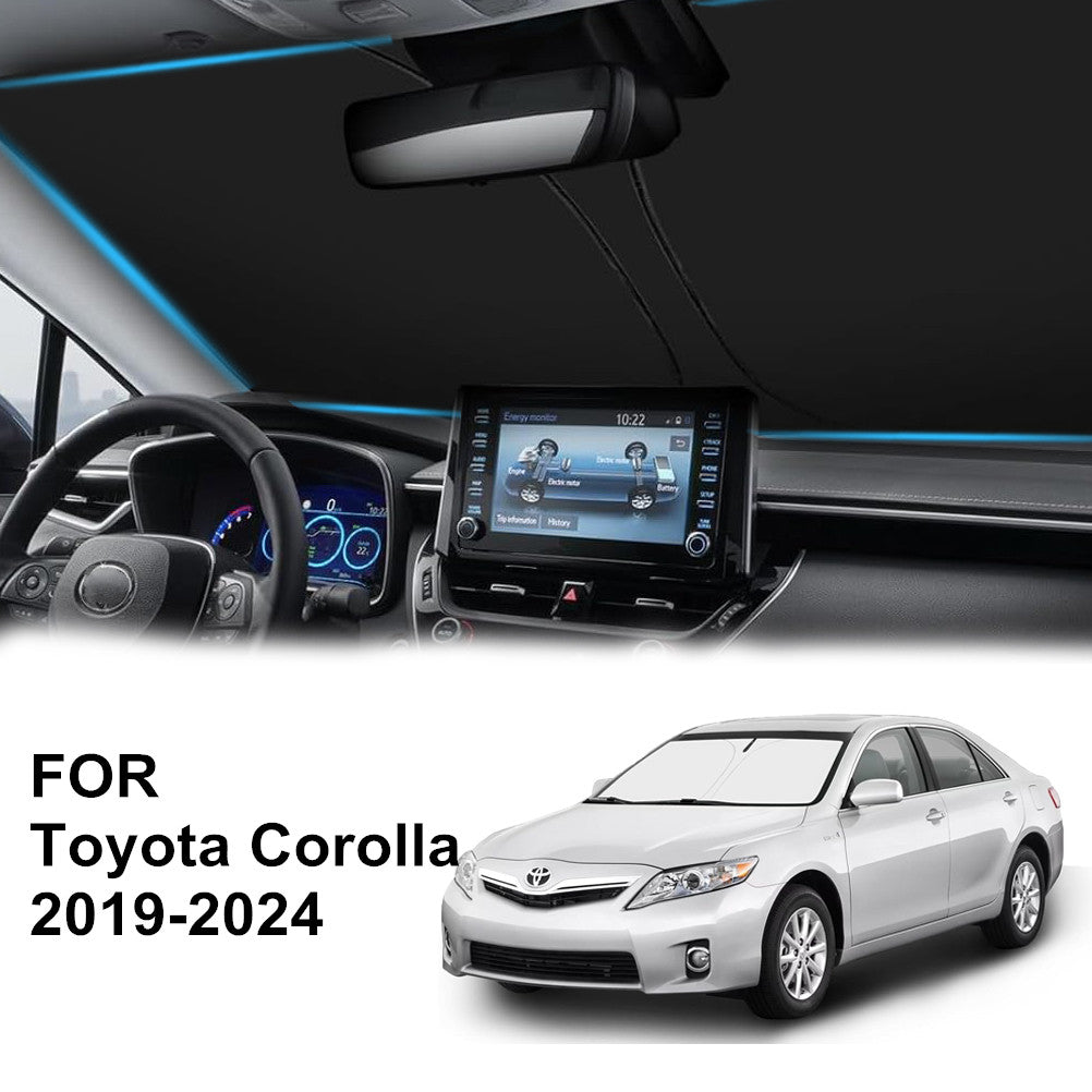For 2019-2025 for Toyota for Corolla Car Front Windshield Sun Shade Reflective UV Cover