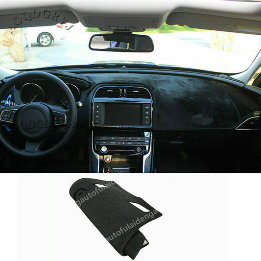 for Jaguar F-PACE 2016-2020 Dashboard Dash Mat Non-Slip Sun Cover Pad Black