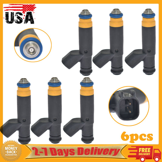 6x Fuel Injectors YR3E-A6A for Ford F-150 E-150 E-250 for Mustang 3.8L 4.2L V6