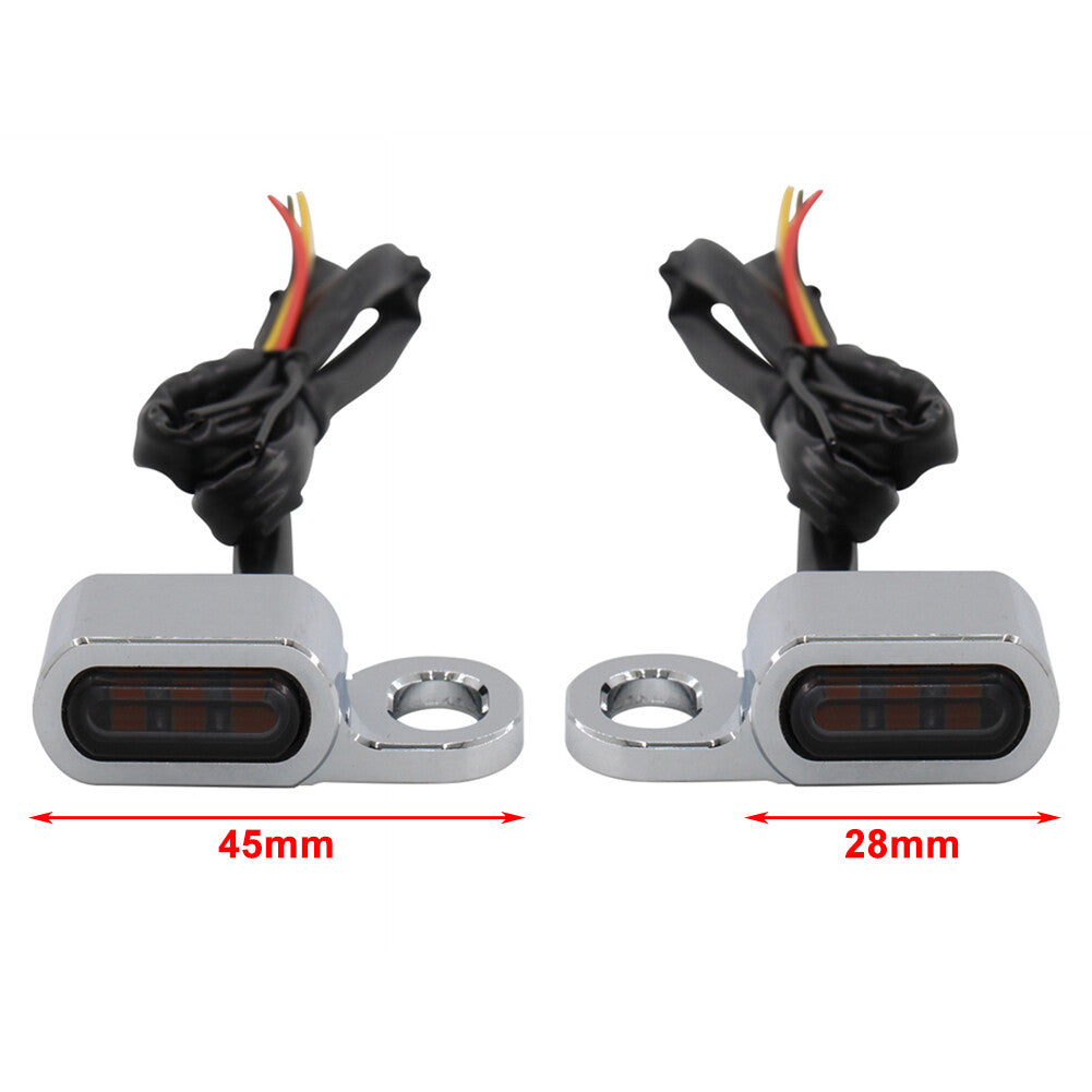 for Mini LED Universal Front Turn Signal Light Run Indicator Lamp for BMW R18