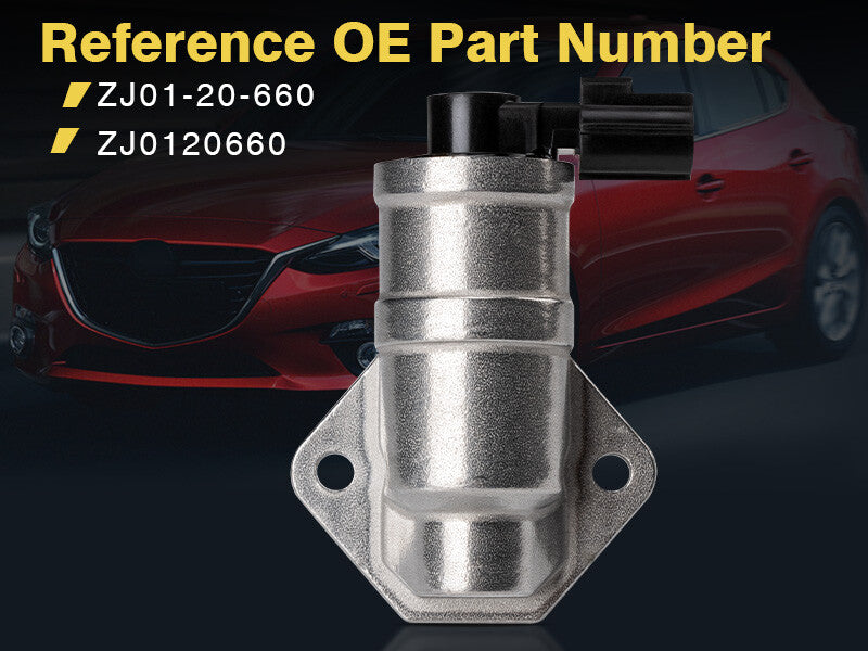 1PCS ZJ01-20-660 ZJ0120660 Idle Air Control Valve Fits For M-azda 3 for Mazda 5 NEW