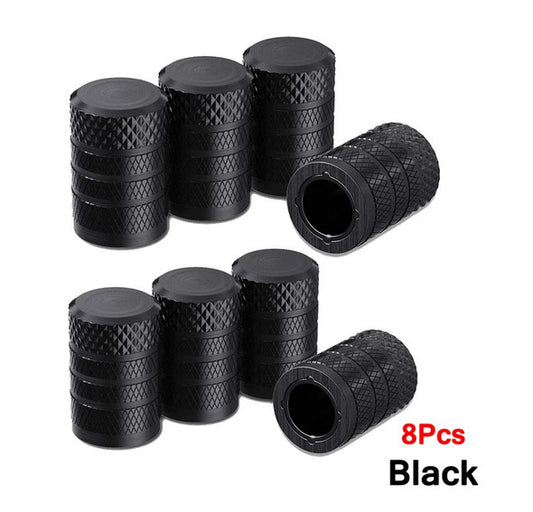 4-piece car tire valve cover rod air dust cover dustproof silver punishment skull for VW