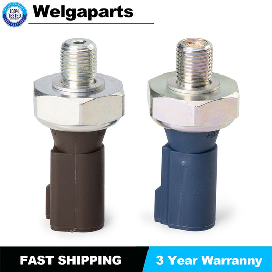 2X for Audi A4 Q5 for VW for Golf for Jetta 2.0T 1.8T Oil Pressure Switches Blue and Brown