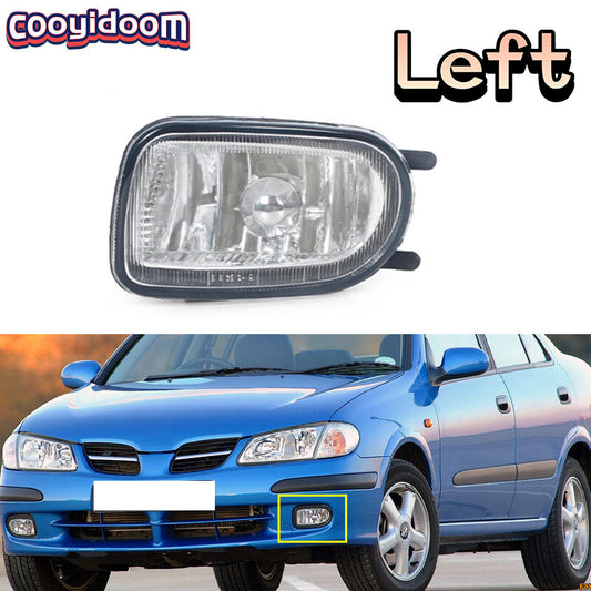 for Nissan Almera Sunny 2000-2004 Left Front Bumper Fog Light