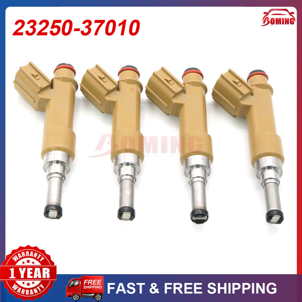 4X New 23250-37010 Fuel Injectors for Toyota for Corolla 2009-2015 1.8L 23250-39146