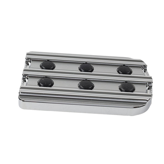 CNC Large Brake Pedal Pad Cover Fit for Harley Touring Street Road Glide Softail FLD