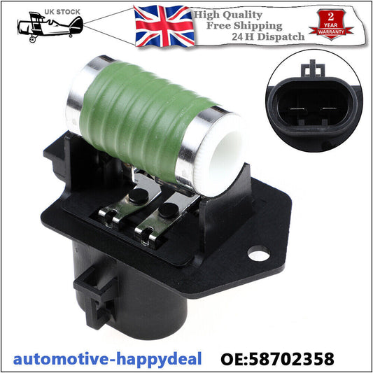 RADIATOR RELAY FAN HEATER RESISTOR for FIAT 500 500C 0.9 1.2 1.3 1.4 07-ON