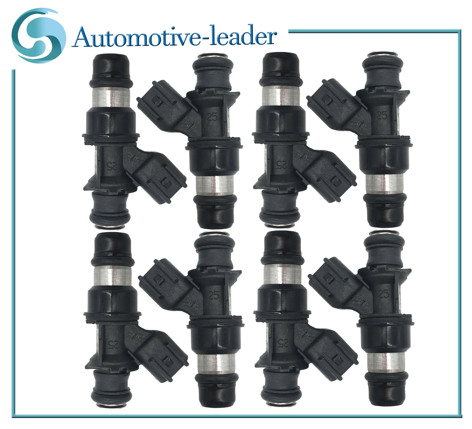 12580681 8Pcs Fuel Injector for GMC for Sierra for Yukon Envoy for Chevrolet Silverado Tahoe