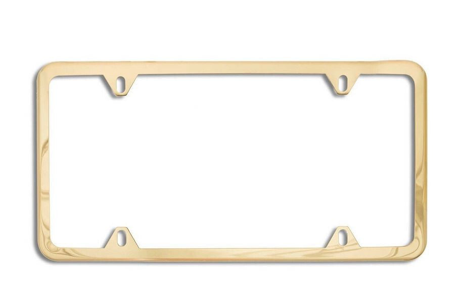 Gold-plated license plate, frame cover, and trunk lid for new  for ford  models