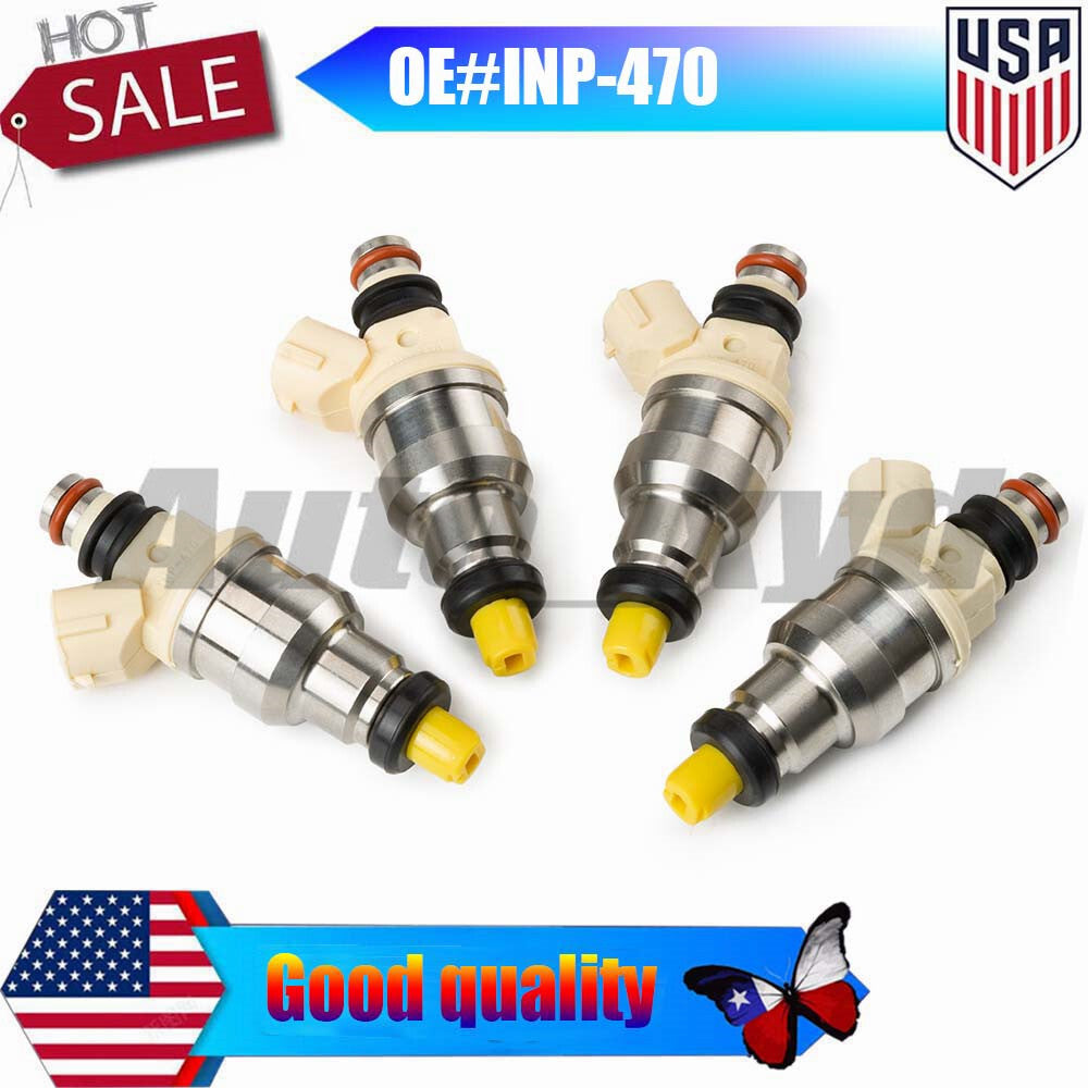 4PCS INP-470 Upgraded Fuel Injector for Chevrolet Tracker for Suzuki Sidekick X-90