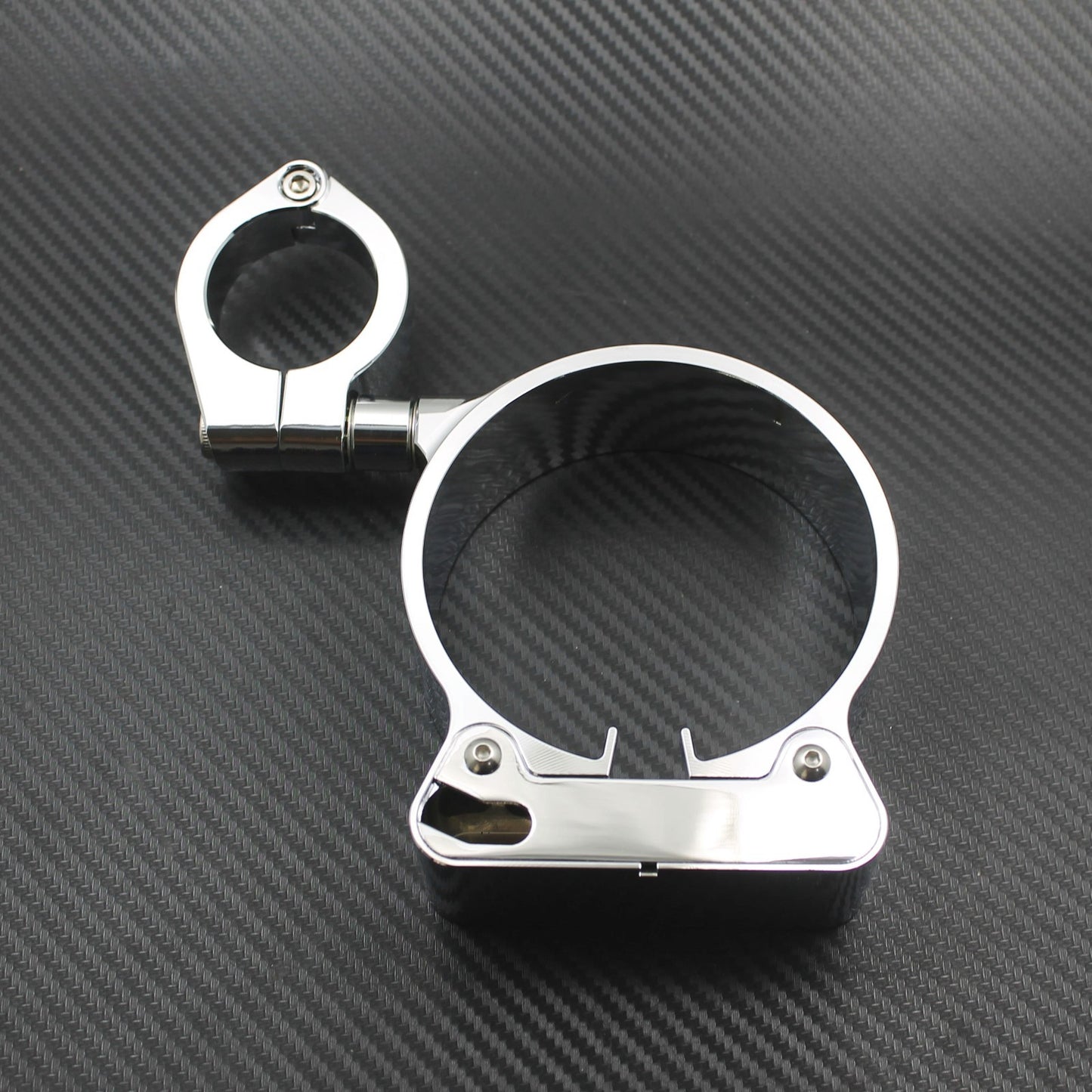 39mm Chrome Side Speedometer Relocation Bracket Fit for Harley Sporster 883 1200