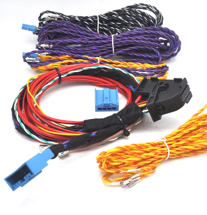 Retrofit wiring cable sub kit for BMW G05 G10 G20 G30 ID7 Harman Kardon Logic 7