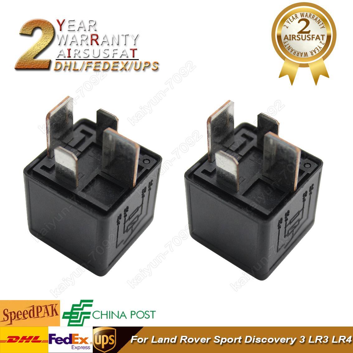 2 X Air Suspension Compressor Pump Relay for Land Rover Discovery3/4 YWB500220