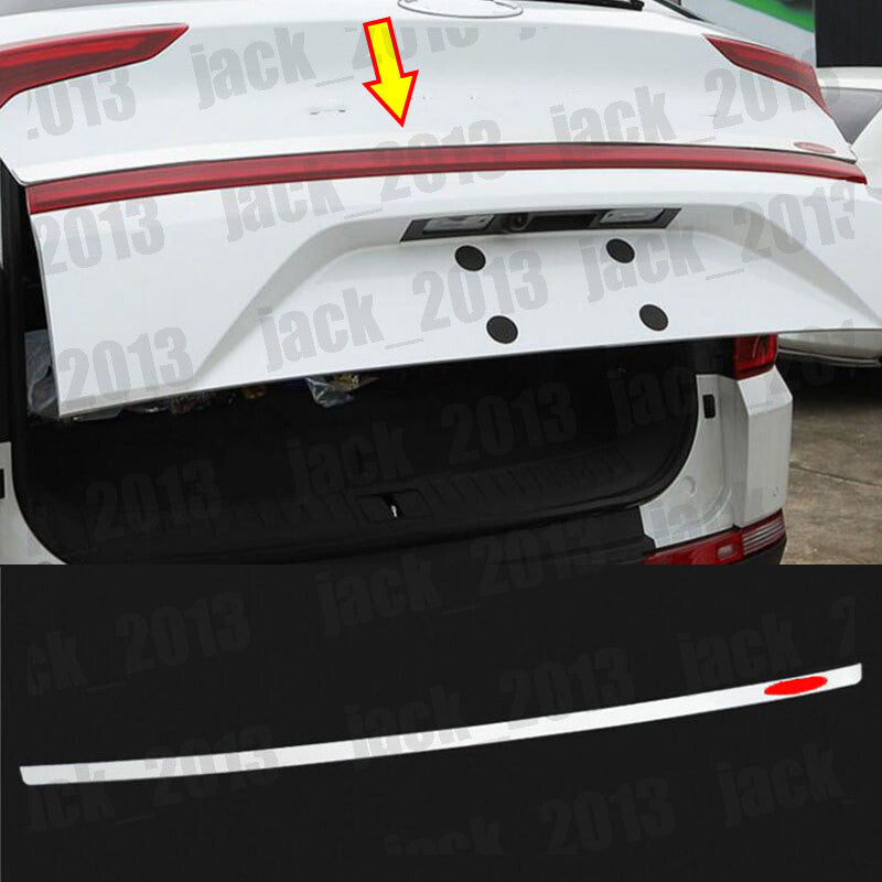 for Hyundai Santa Fe 2019-2022 STAINLESS Rear Tailgate Door Trunk Lid Cover Trim