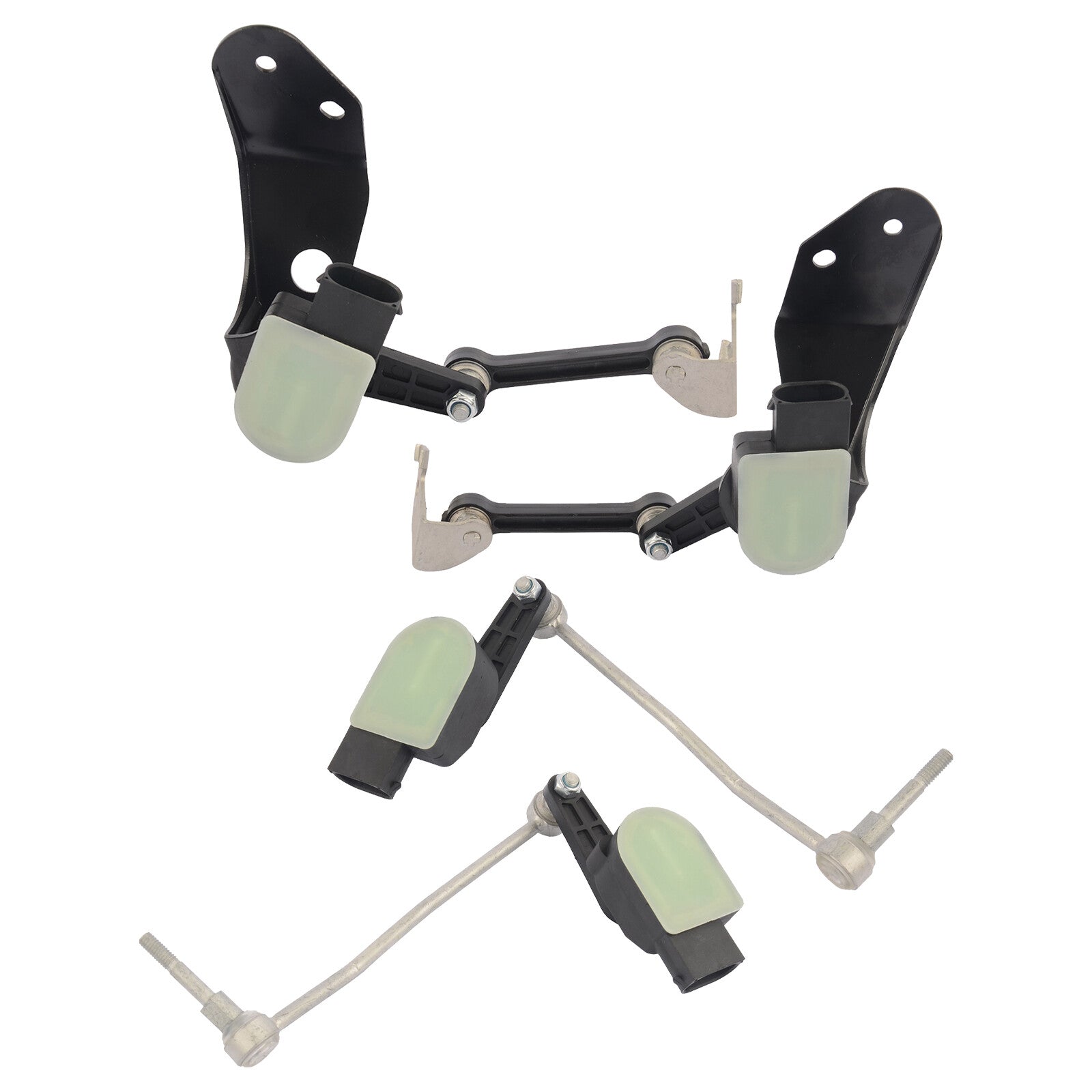 4pcs Front Rear Height Level Sensors for Audi for A8 S8 Quattro D3 4E2 4E8 3.0 4.2