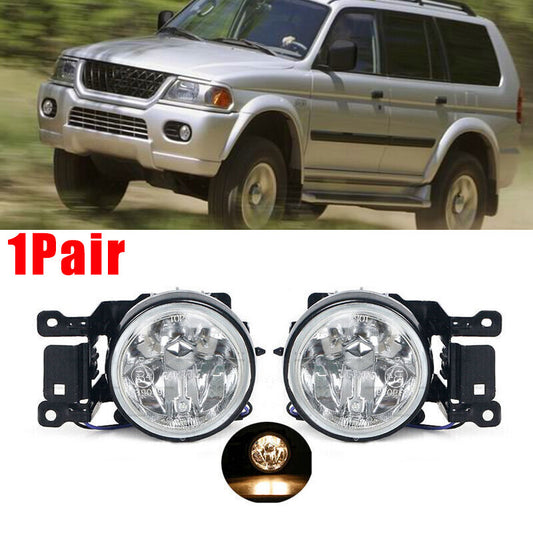 Front Bumper Fog Lights Fog lamps For 2000-04 for Mitsubishi Montero Sport LHRH