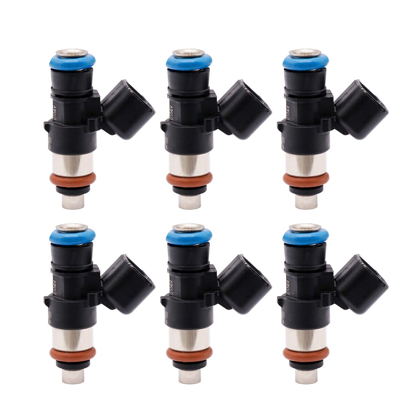 Kit(6) Fuel Injectors 0280158191 for Ford 2011-2017 3.5 / 3.7L