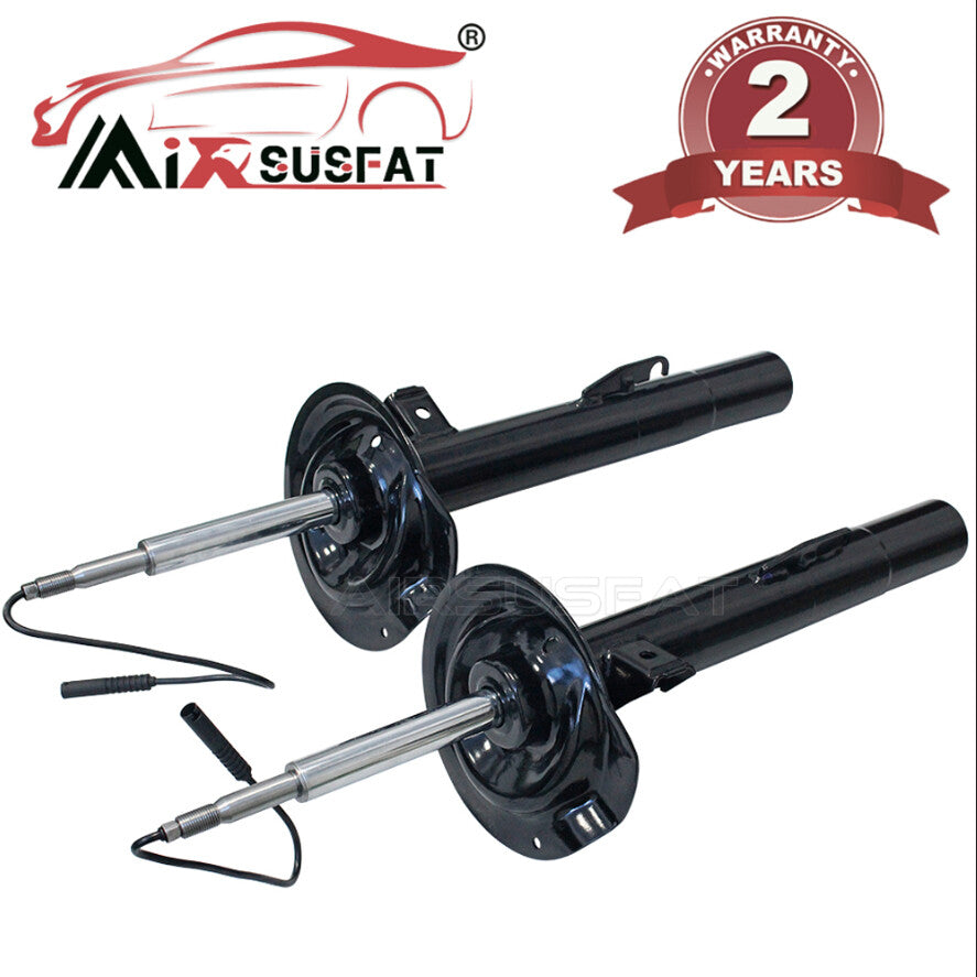 for BMW E38 740I 740IL 750IL PAIR FRONT AIR SUSPENSION STRUT DAMPER WITH EDC