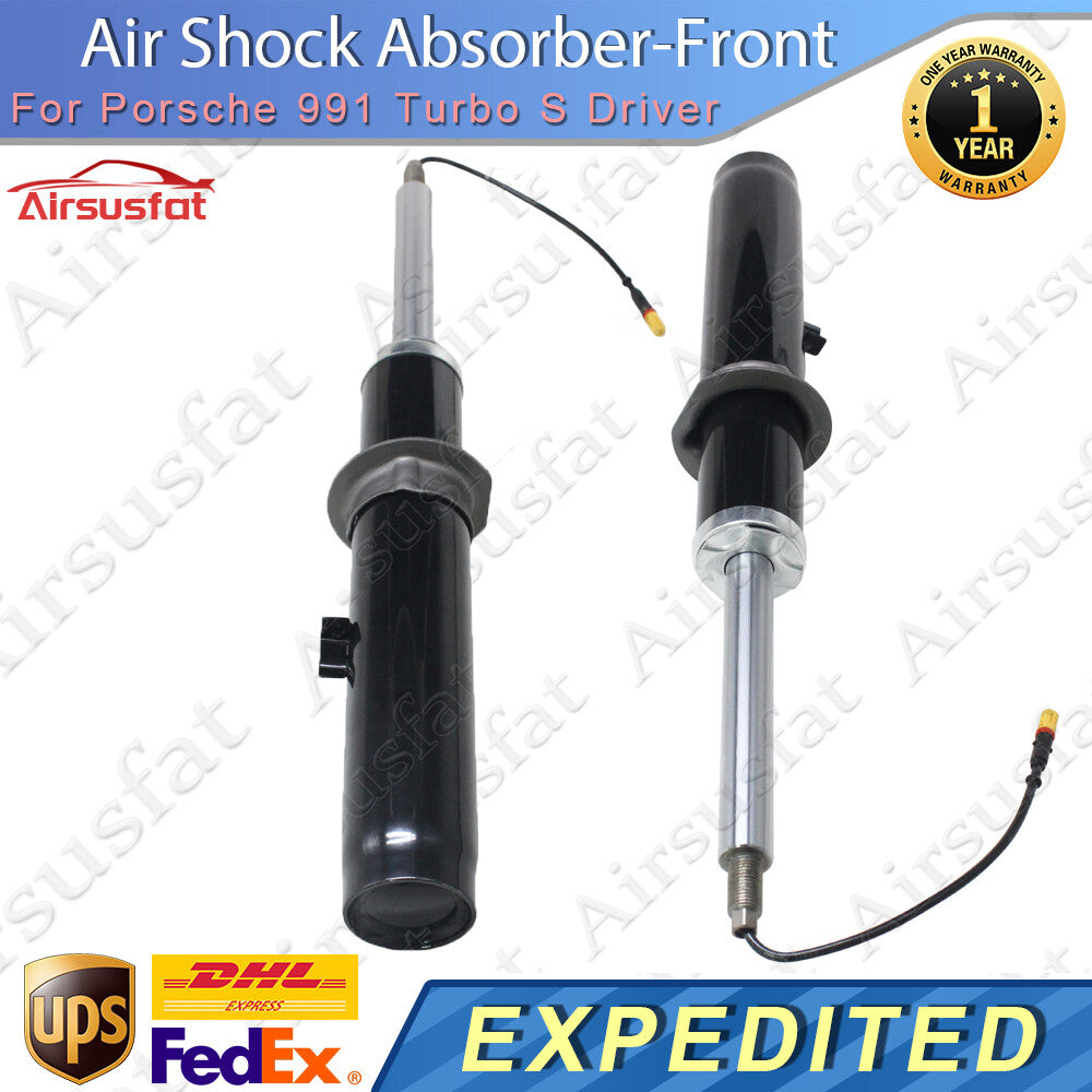 2x Front LR Shock Absorber Core w/EDC for Porsche 991 Turbo S Driver 2014-2016