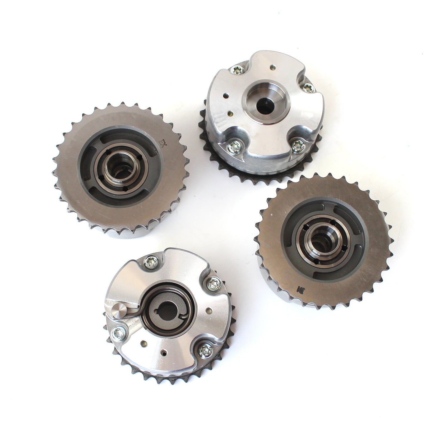 Timing Chain Tensioner Kit w/ Intake  Exhaust Camshaft Adjuster for VW for Audi 4.2