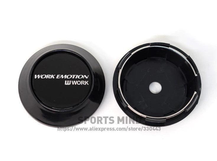 New 4x56mm black wheel decals, rim decals, and wheel stickers from Enkei.