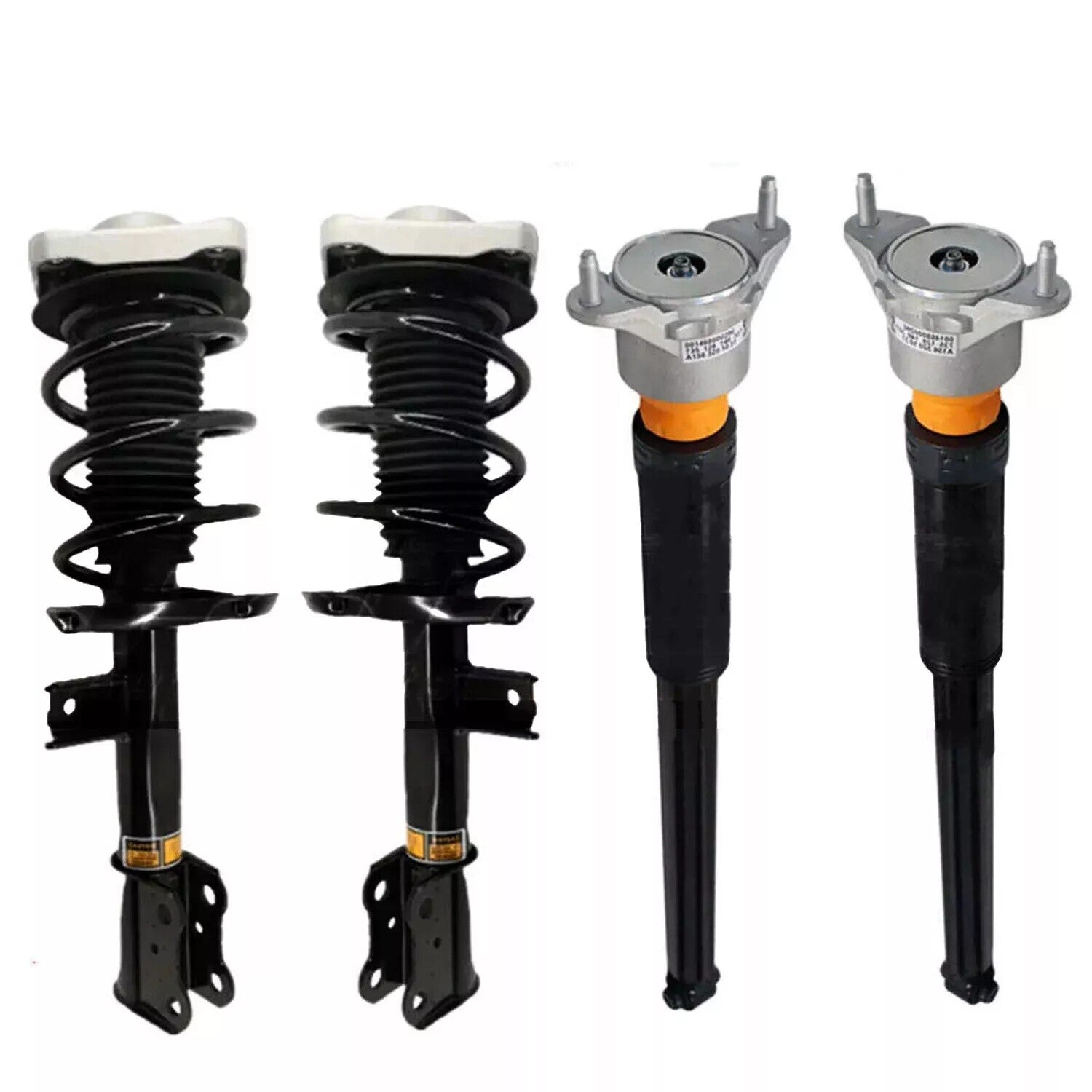 4-piece front and rear shock absorbers with EDC for Volkswagen for Passat CC, for Golf VI, Scirocco 2012-2016