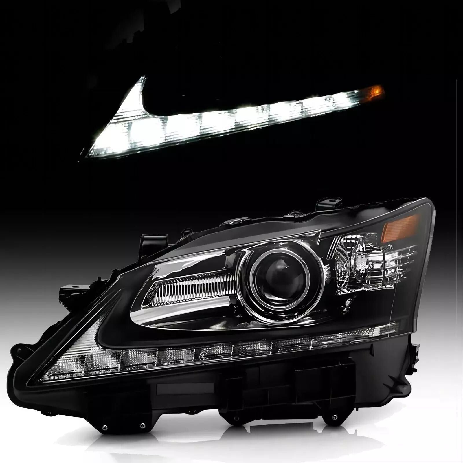 Driver Side For 13-15 for Lexus GS350 GS450h HID w/o AFS LED DRL Projector Headlight