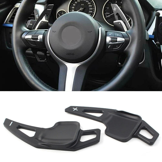 2x Steering Wheel Shift Paddle Shifter Extension Fit for BMW 3 5 Series F10 F30 F80