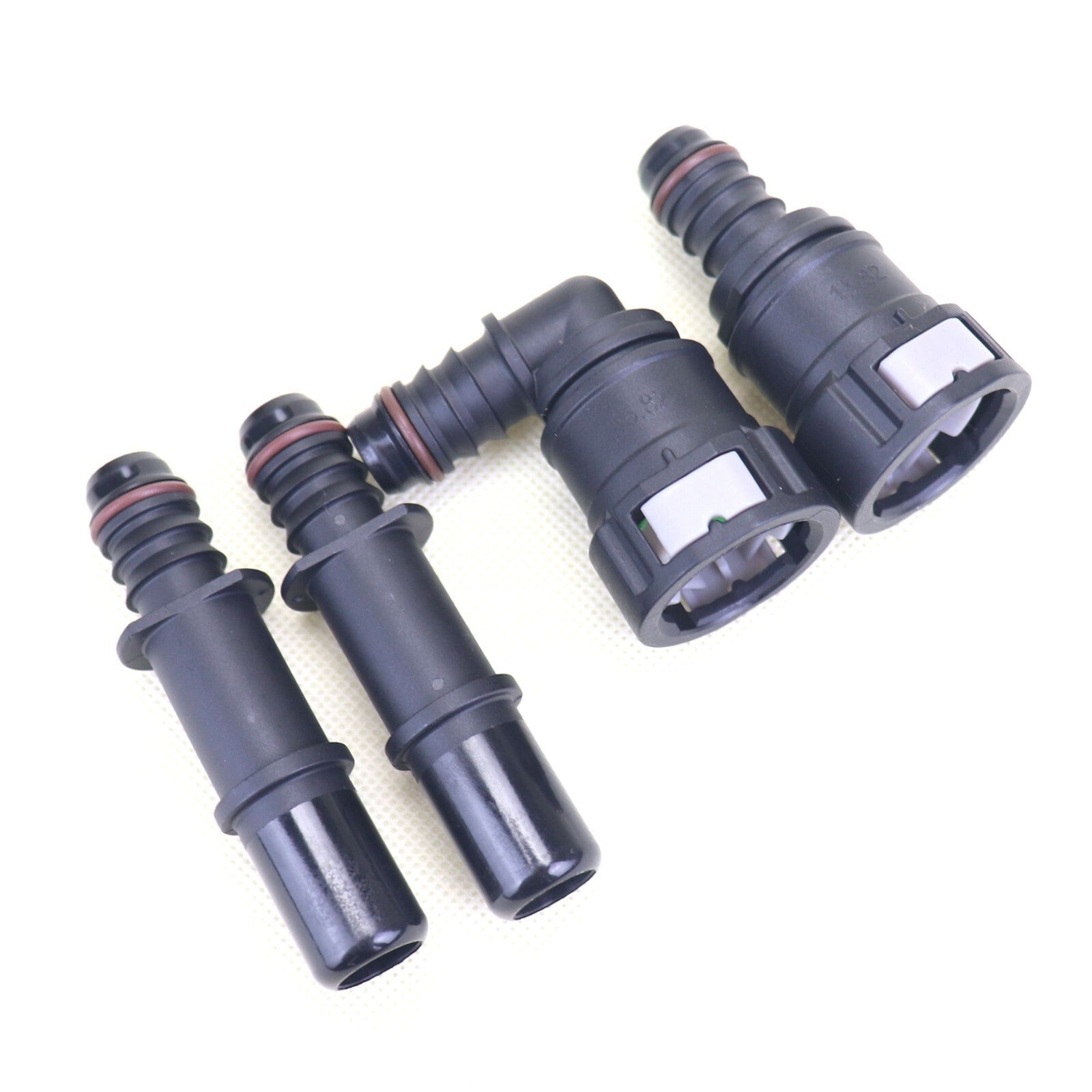 2 pairs of 15.82mm SAE 1/2-inch 12mm fuel lines quick-connect release hose disconnect
