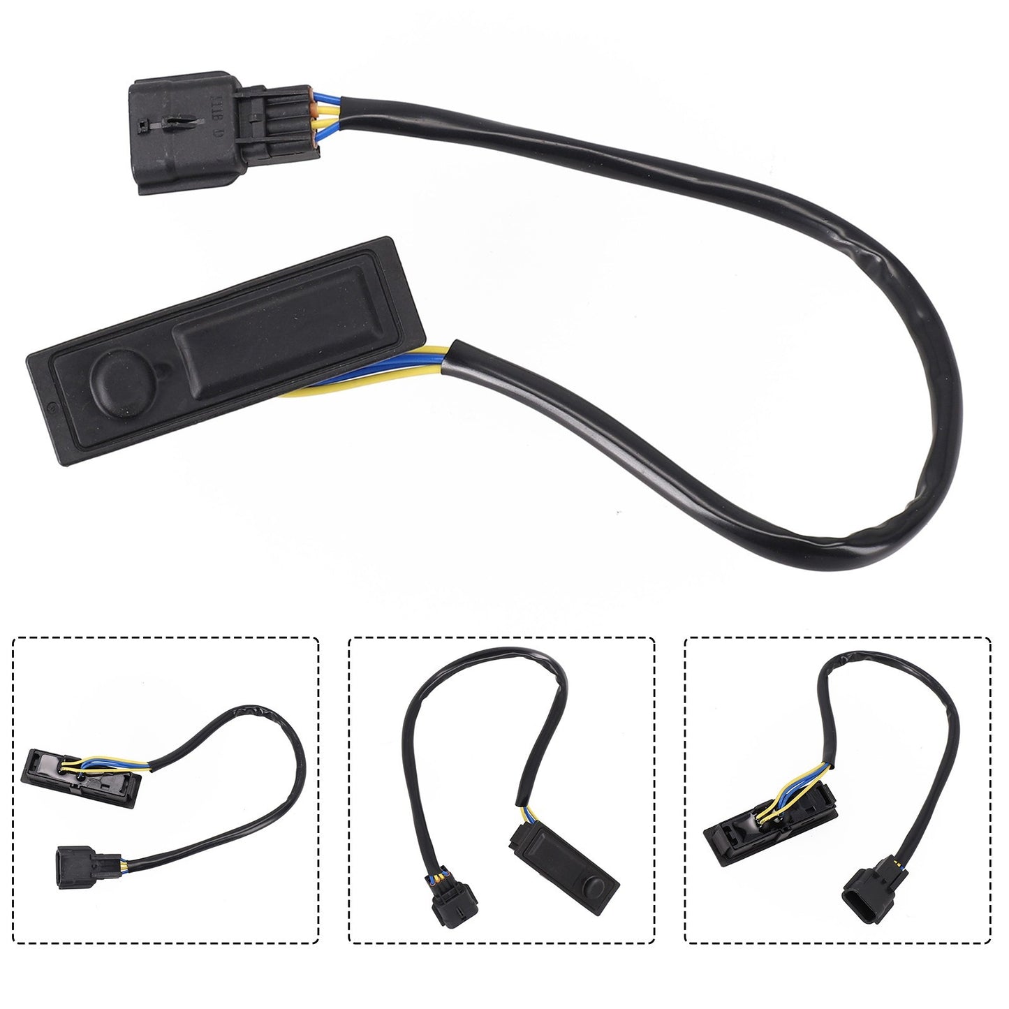 Tailgate Rear Door Boot Release Switch Button for Nissan For Qashqai 2015-19