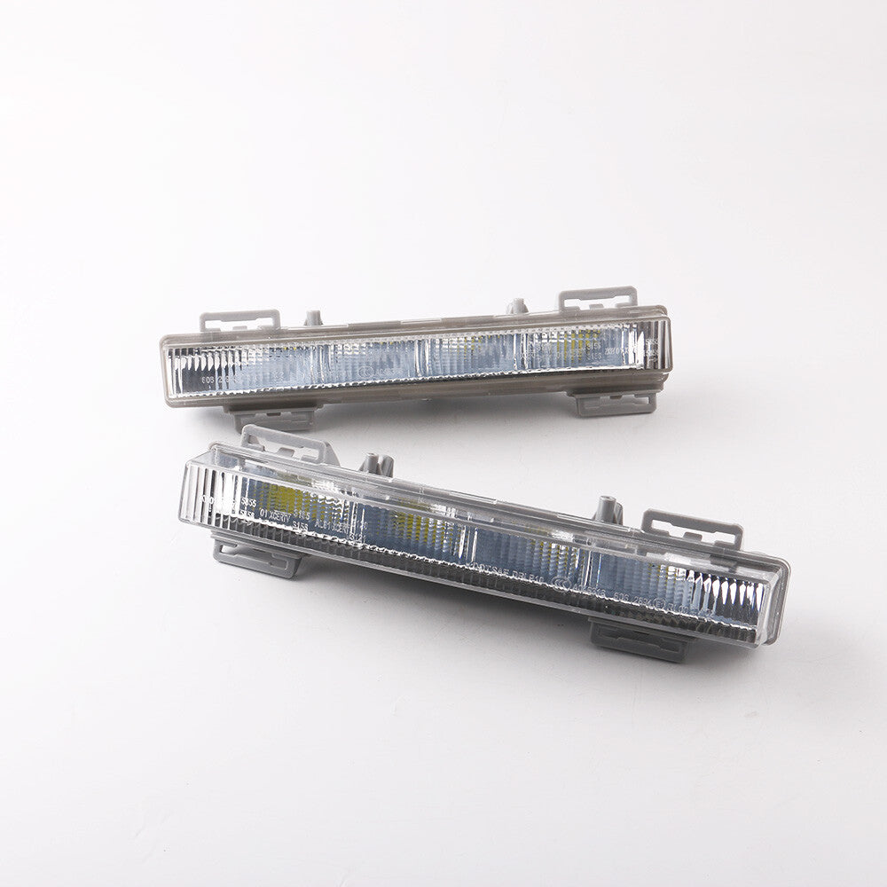 1Pair DRL Daytime Running Light Fog Lamp for Mercedes W166 ML350 X204 GLK350 L+R
