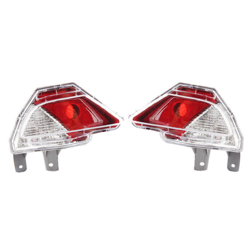 A pair of rear bumper reflectors for stop taillights and brake lights suitable for Toyota RAV4 2016 - 2019.