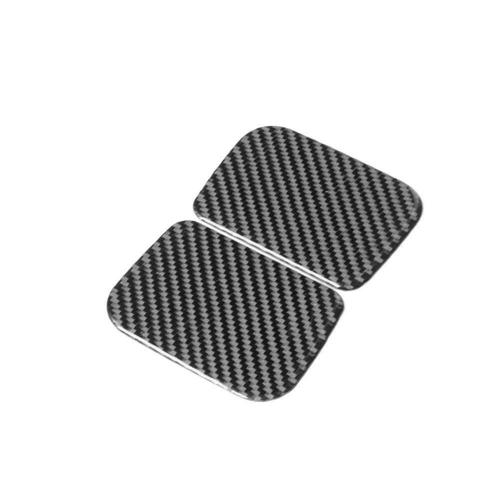 Carbon Fiber Side Ashtry Panel Decorative Trim Cover for Subaru Forester 2005-08