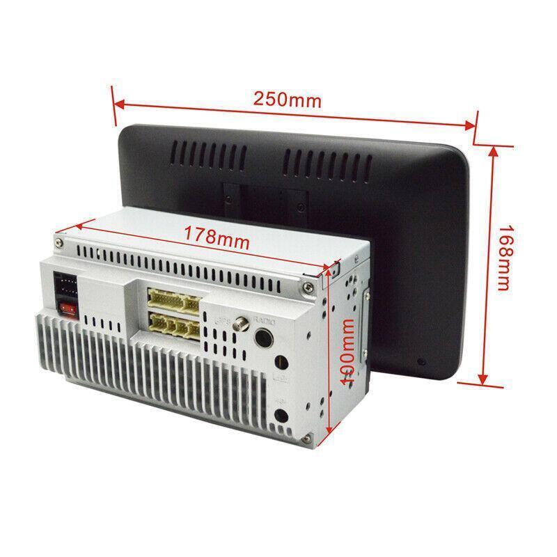 Android9.1 Car GPS WiFi Radio 360¡ã Rotatable Double 2Din 10.1 MP5 Player 1G+16G