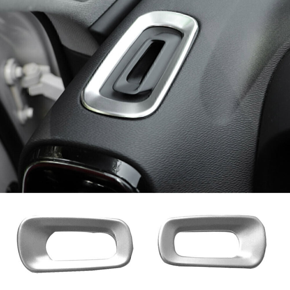 2x ABS Inner Dashboard Air Outlet Vent Trim Fit for Volvo XC40 2018 2019 2020-2022